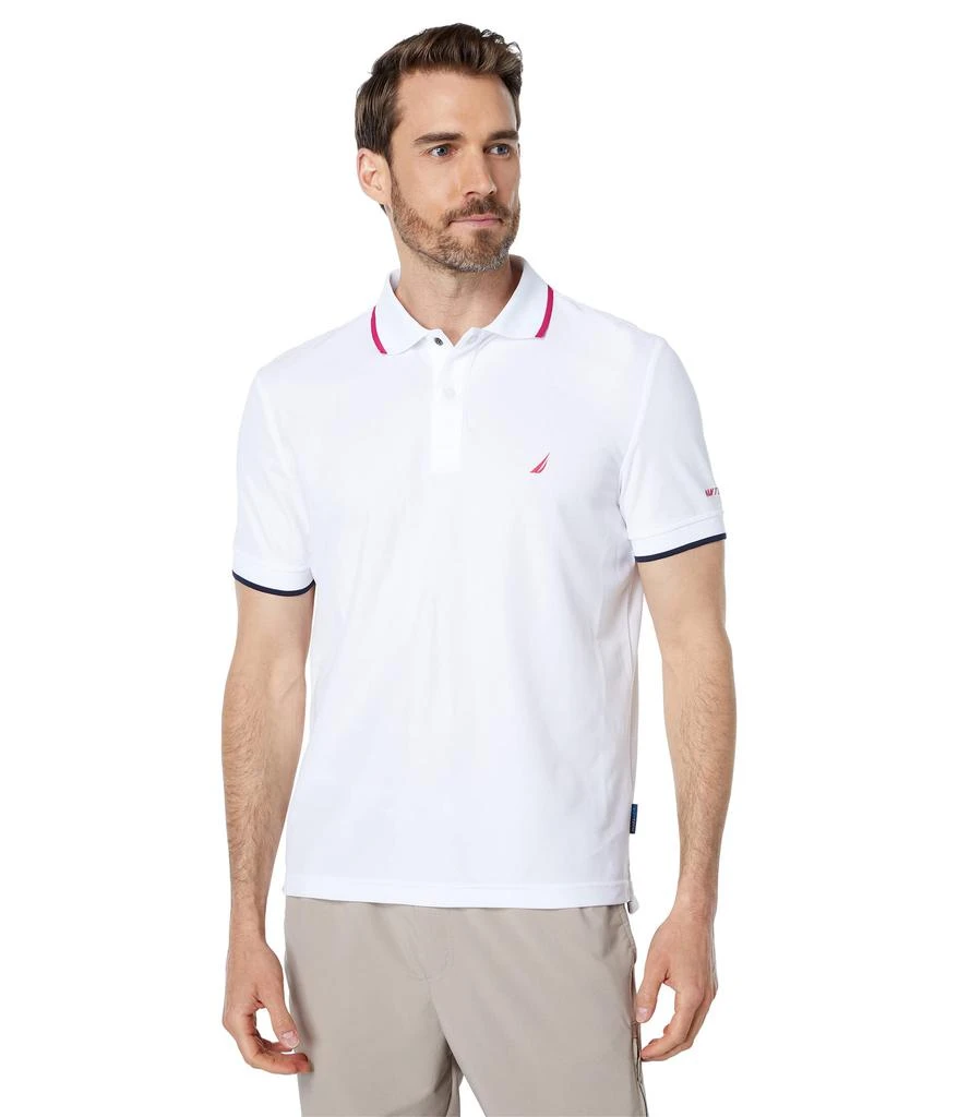 商品Nautica|Navtech Sustainably Crafted Classic Fit Deck Polo,价格¥294,第1张图片