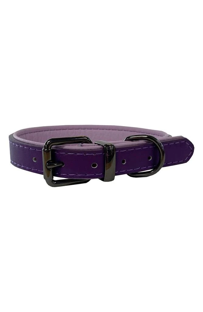 商品DOGS OF GLAMOUR|Atelier Luxury Purple Dog Collar,价格¥247,第1张图片
