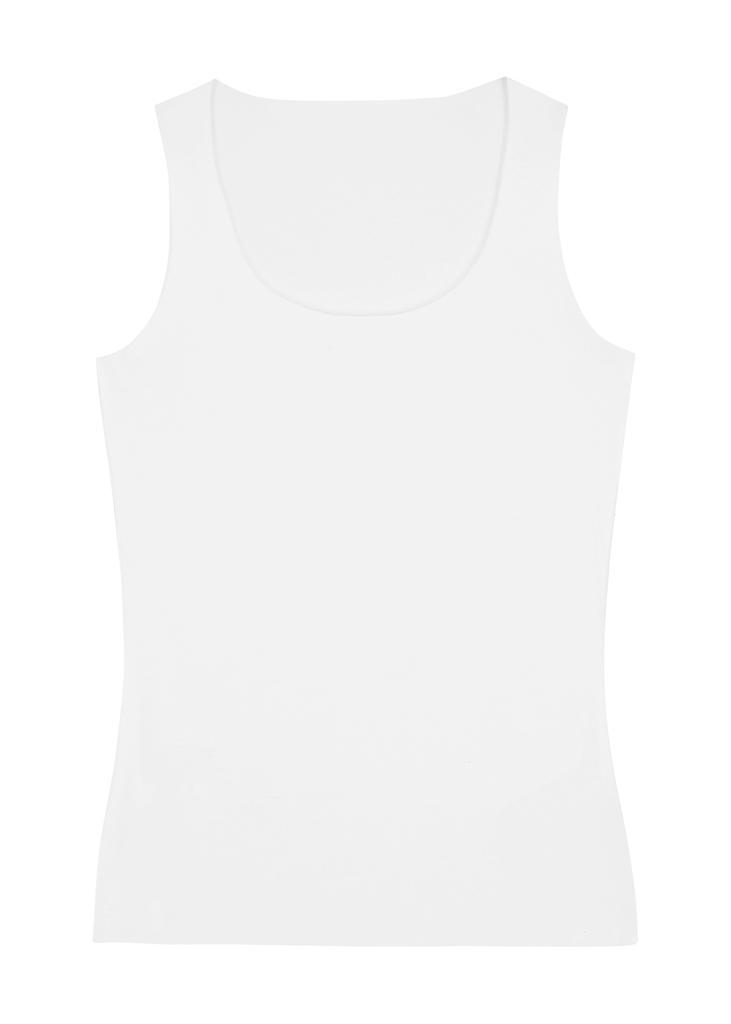 商品Wolford|Aurora white jersey tank,价格¥981,第1张图片