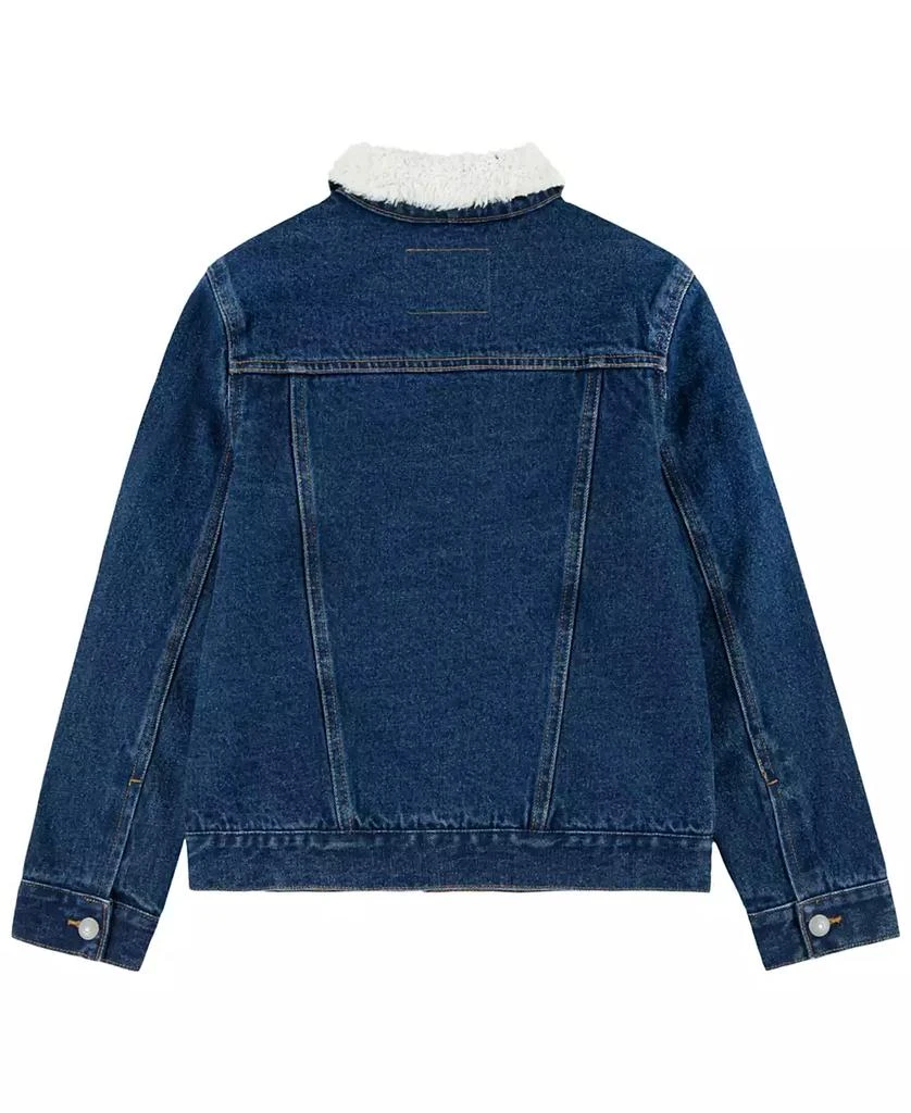 商品Levi's|Baby Boys Sherpa Trucker Long Sleeve Jacket,价格¥323,第2张图片详细描述