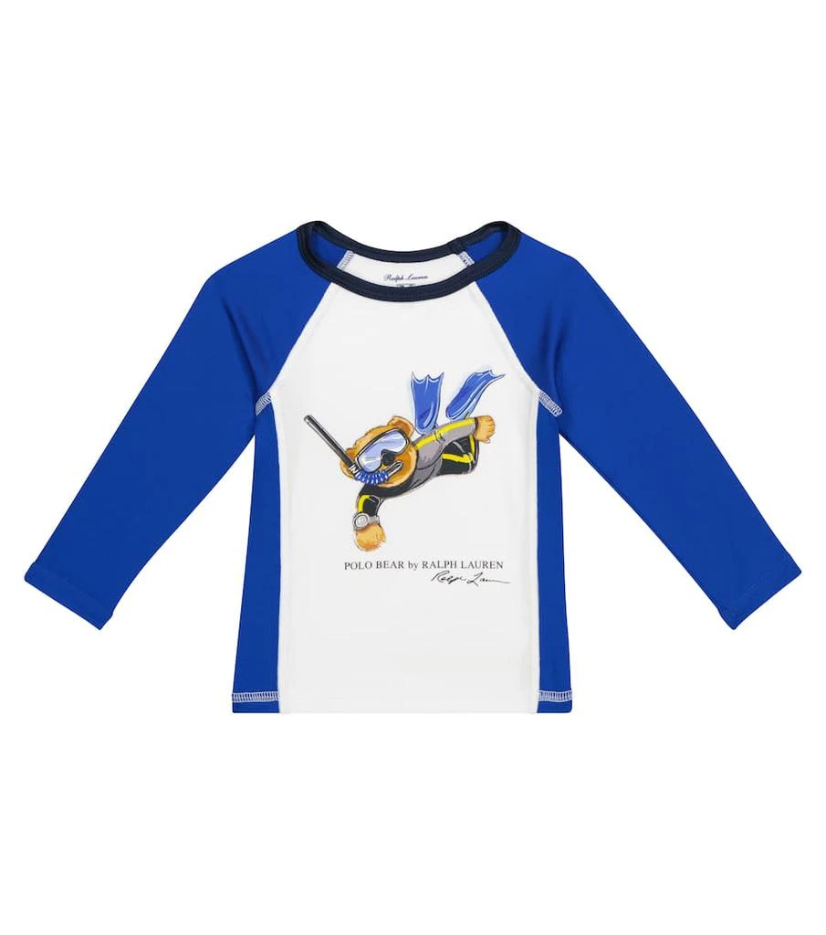 商品Ralph Lauren|Baby Polo Bear泳衣上装,价格¥373,第1张图片