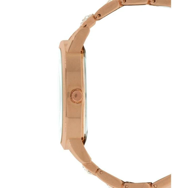 商品INC International|Women's Crystal Rose Gold-Tone Bracelet Watch 40mm, A Macy's Exclusive Style,价格¥150,第3张图片详细描述