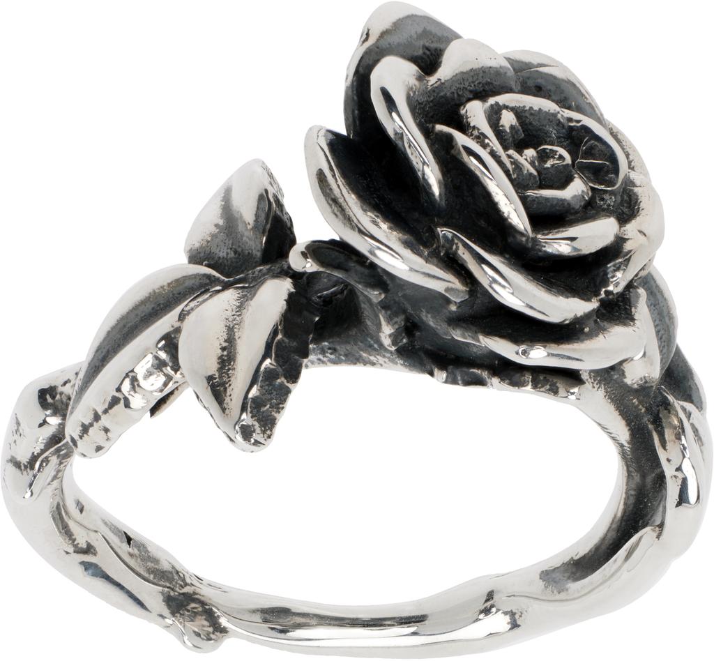 Enfants Riches Deprimes Silver Rose Ring - Rings - BeyondStyle Enfants Riches Deprimes Silver Rose Ring - Rings - BeyondStyle