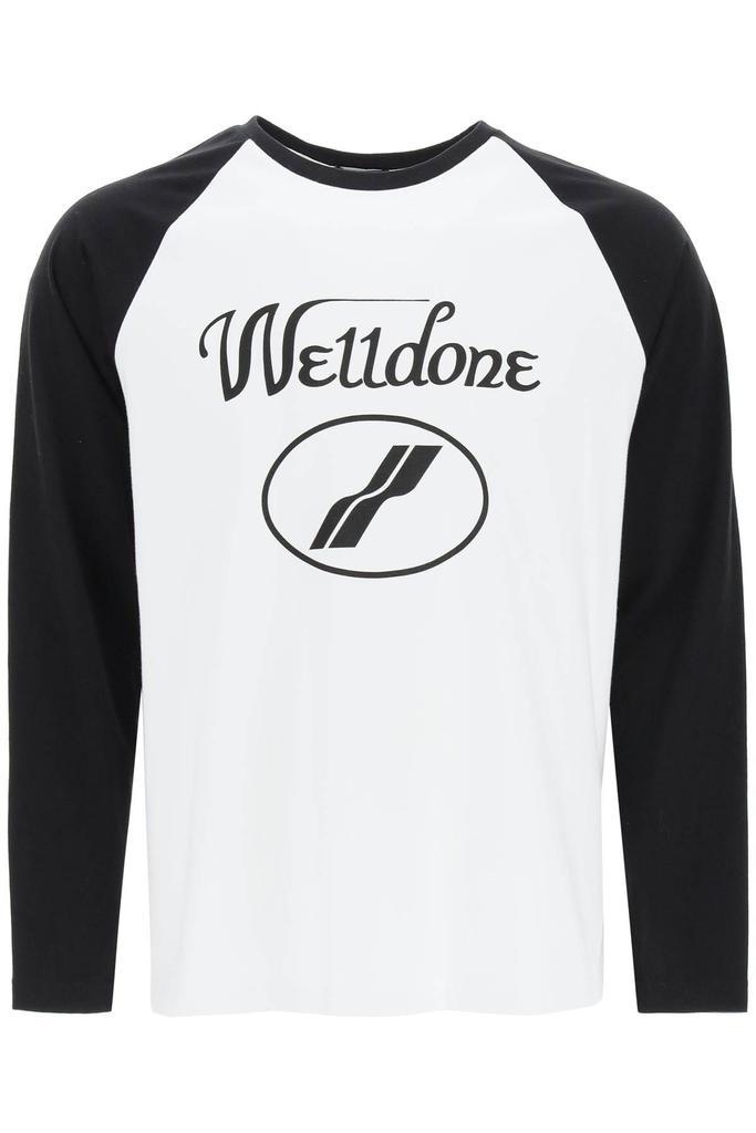 商品We11done|LOGO PRINT LONG SLEEVE T-SHIRT,价格¥1601,第1张图片