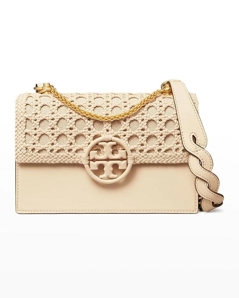 商品Tory Burch|Miller Small Basketweave Flap Shoulder Bag,价格¥2830,第1张图片