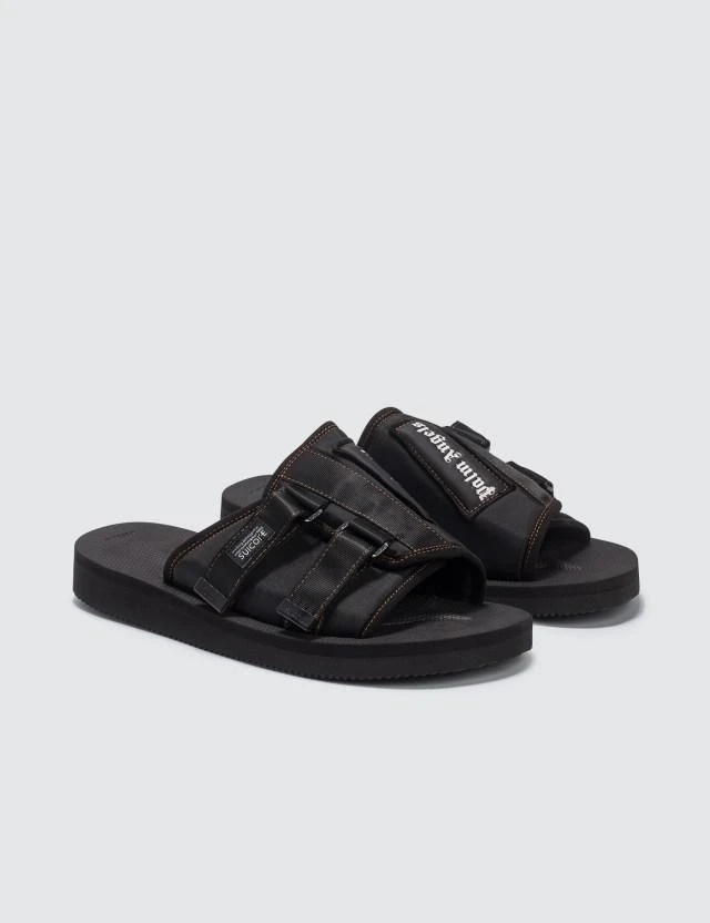 商品Palm Angels|Palm Angels x Suicoke Patch Sliders,价格¥2434,第4张图片详细描述