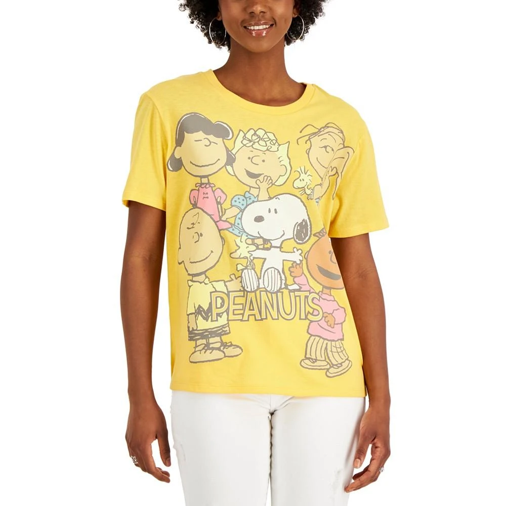 商品Love Tribe|Juniors' Peanuts Group Graphic T-Shirt,价格¥77,第1张图片