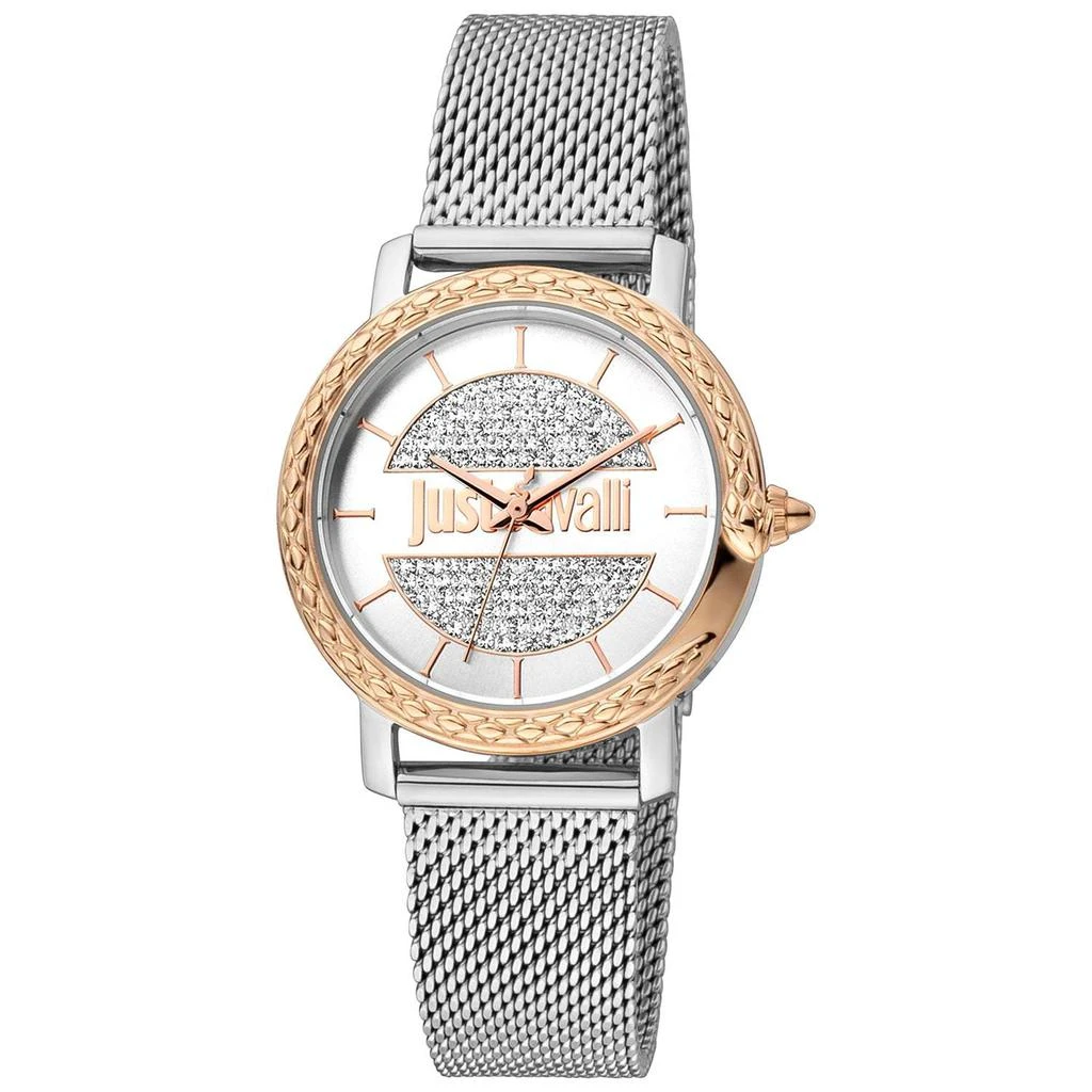 商品Just Cavalli|Just Cavalli Silver Watches,价格¥922,第1张图片