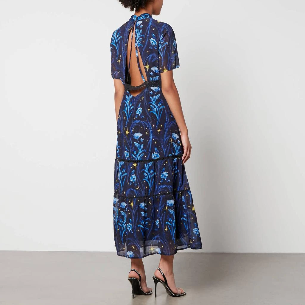 商品Hope & Ivy|Hope & Ivy Laura Printed Chiffon Midi Dress,价格¥376,第2张图片详细描述