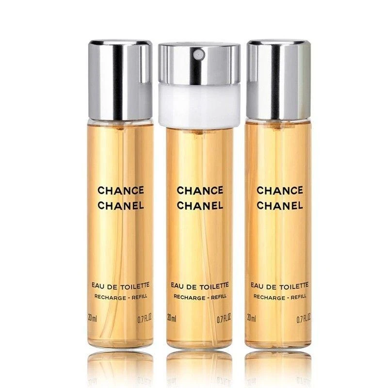 商品Chanel|【欧洲直购】Chanel香奈儿邂逅柔情淡香水20MLx3 便携替换装 黄色 花香果香调 清新持久,价格¥1471,第1张图片