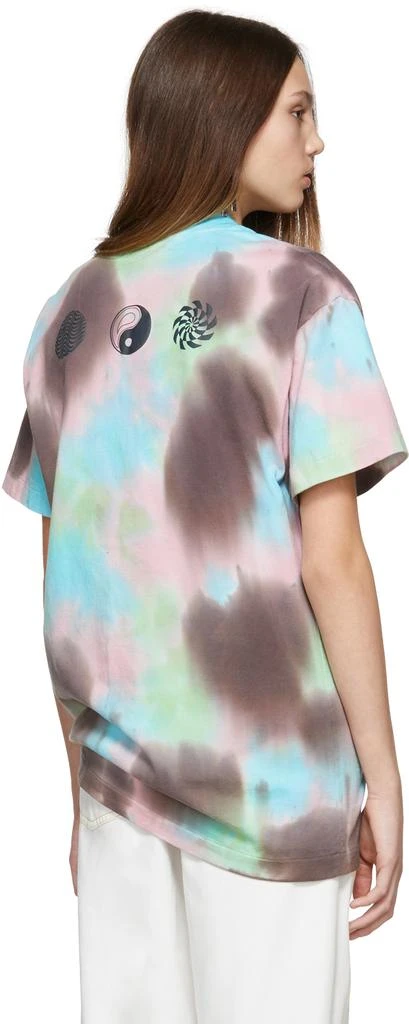 商品Ambush|SSENSE Exclusive Pink 'A' Waves Tie-Dye T-Shirt,价格¥1768,第3张图片详细描述