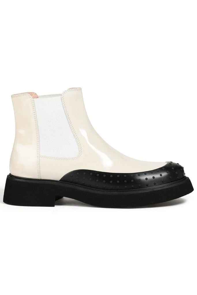 商品Tod's|Rubber-trimmed patent-leather Chelsea boots,价格¥1752,第1张图片