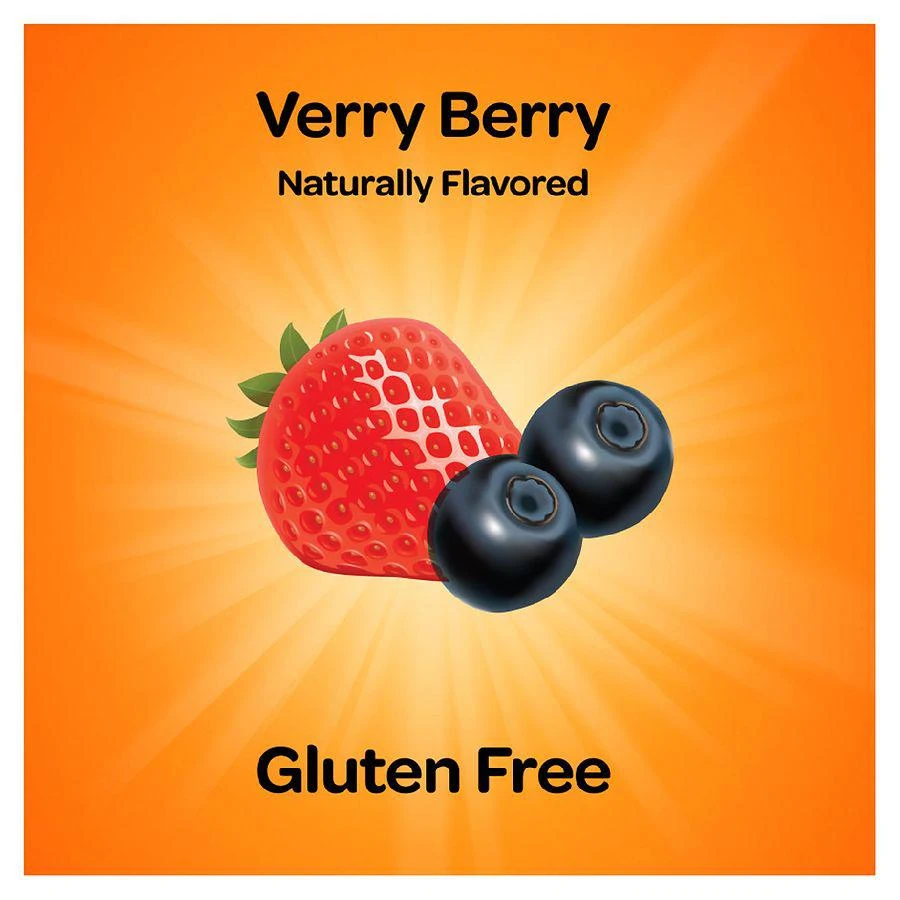 Airborne Vitamin C, E, Zinc, Minerals & Herbs Immune Support Supplement Gummies Very Berry 7