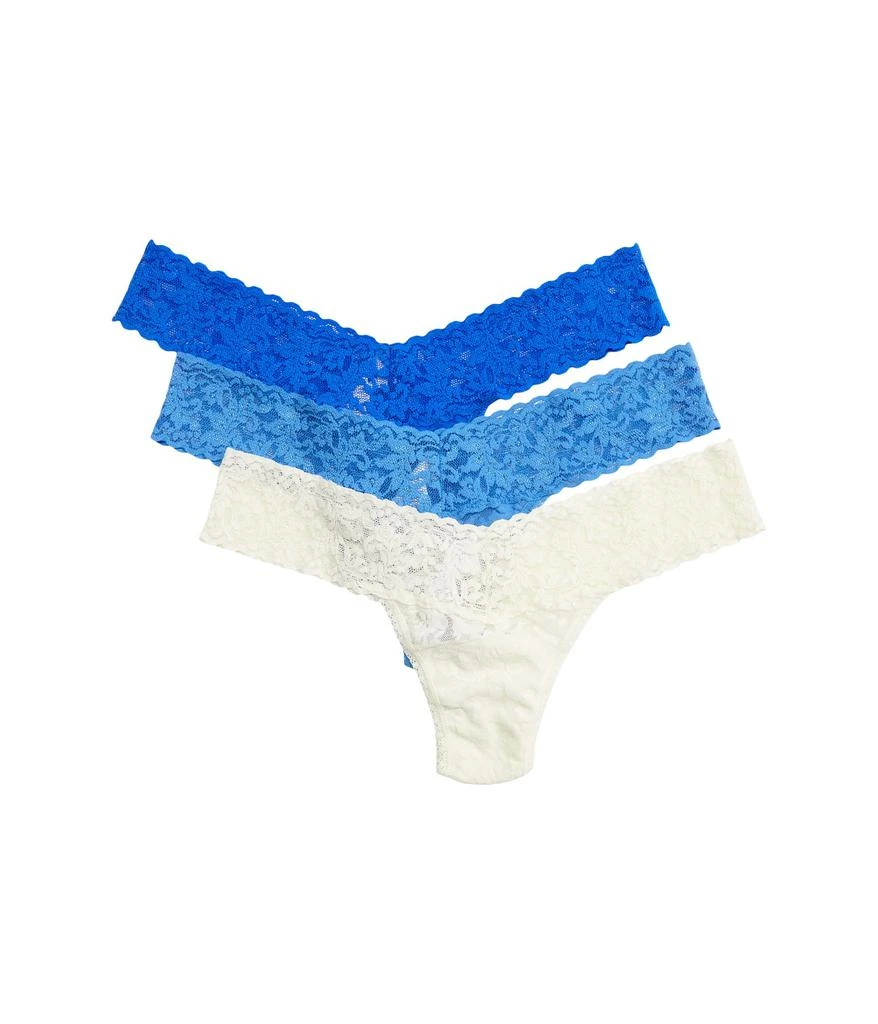 商品Hanky Panky|3-Pack Print Box Low Row Rise Thong,价格¥479,第1张图片