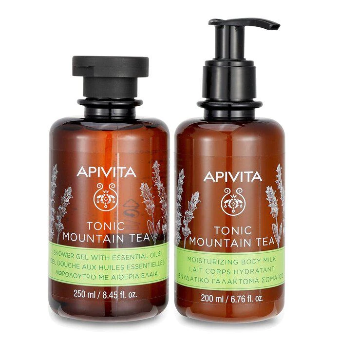 商品Apivita|Apivita 高山茶身体护理组合：抗氧沐浴露 250ml + 保湿身体乳 200ml 2pcs,价格¥298,第2张图片详细描述