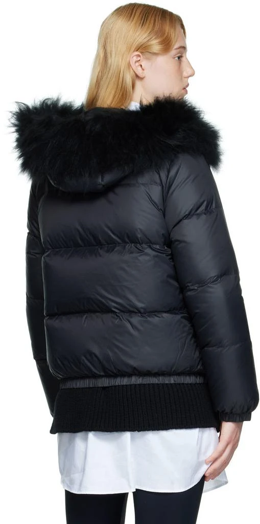 商品Yves Salomon|Black DouDoune Down Jacket,价格¥4336,第3张图片详细描述