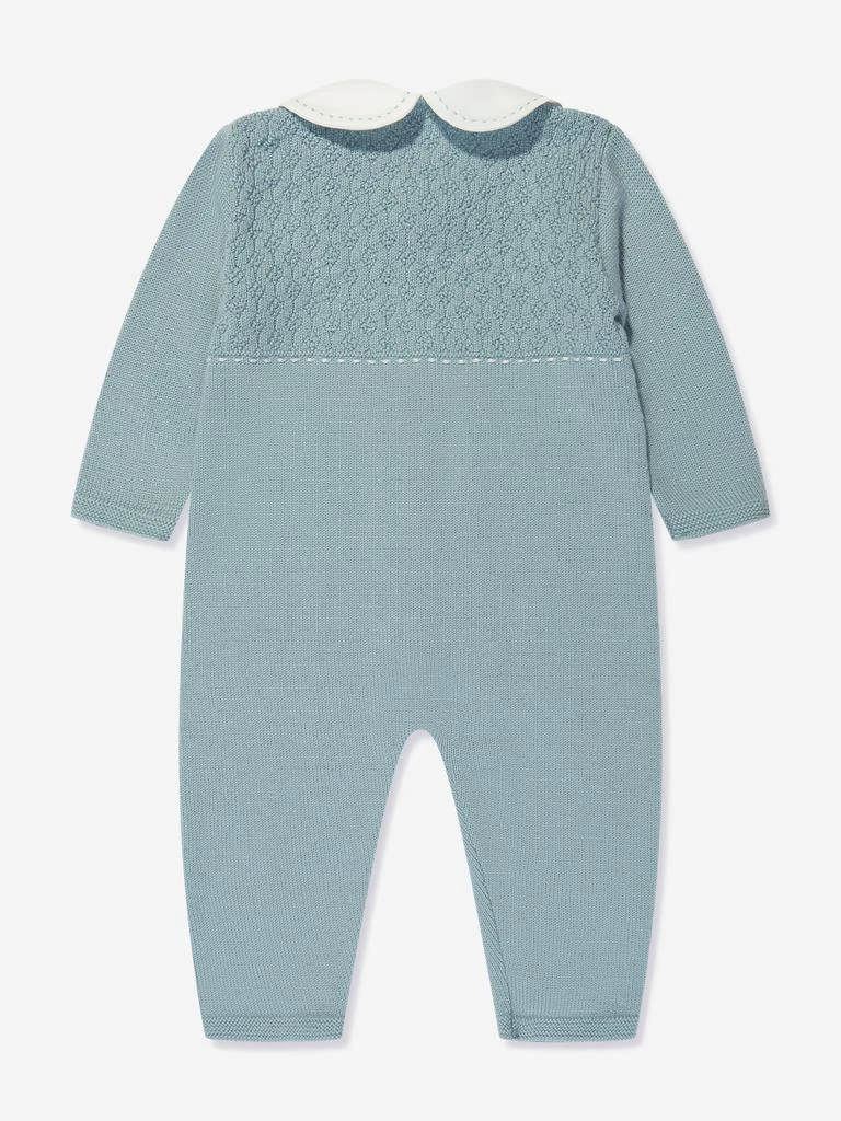 商品Paz Rodriguez|Baby Knitted Romper in Green,价格¥647,第2张图片详细描述