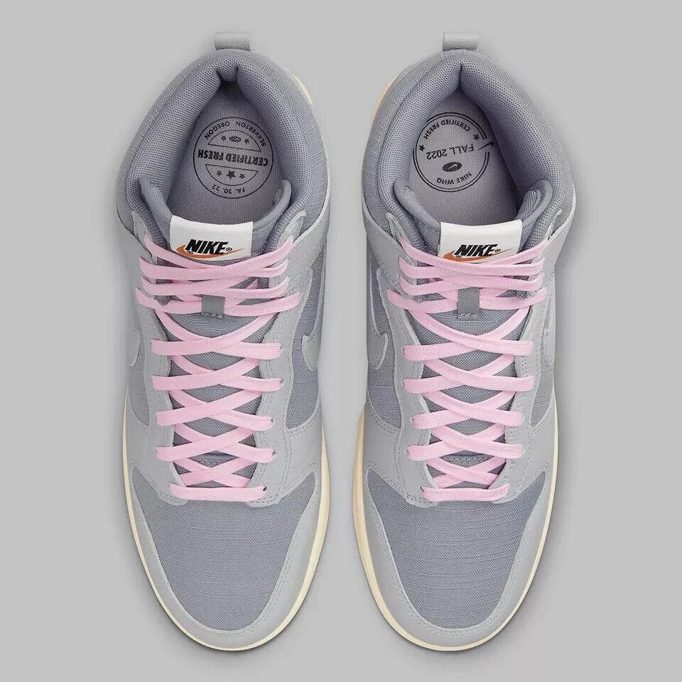 商品NIKE|Dunk High Premium DQ8800-001 Sneakers Men 12.5 Gray Lifestyle Shoes RHS3263,价格¥945,第3张图片详细描述