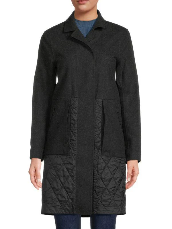 商品Lululemon|​Wool Blend Quilted Car Coat,价格¥646,第1张图片