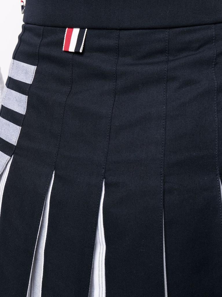 THOM BROWNE 4-Bar pleated skirt商品第5张图片规格展示