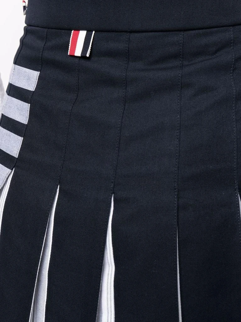 商品Thom Browne|THOM BROWNE 4-Bar pleated skirt,价格¥6370,第5张图片详细描述