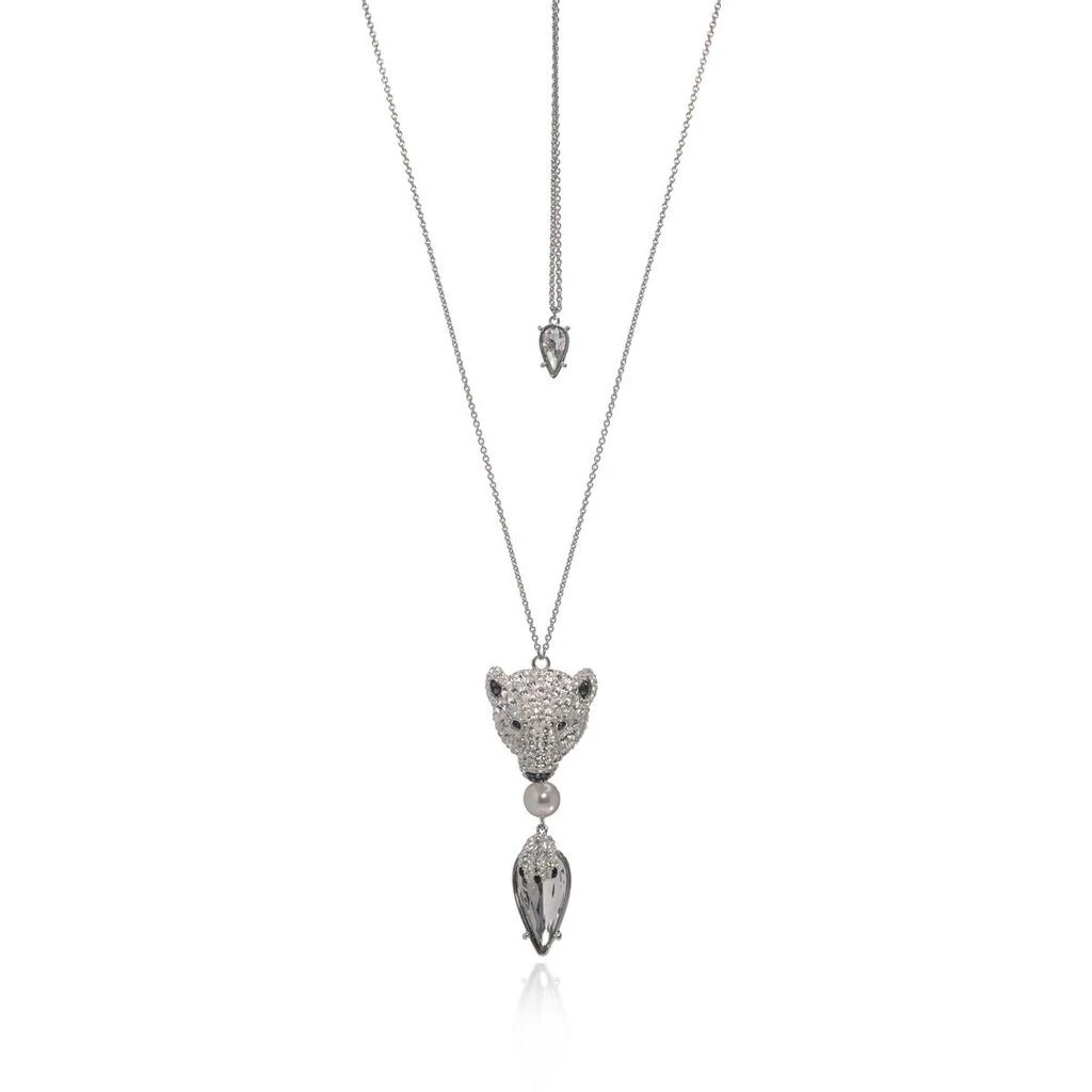 商品Swarovski|Swarovski Polar Bestiary Rhodium And Crystal Necklace 5498246,价格¥837,第1张图片