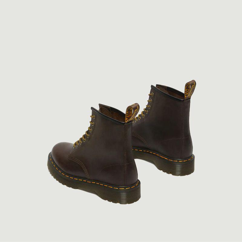 商品Dr. Martens|Leather lace-up boots 1460 Bex Dark brown crazy horse Dr. Martens,价格¥1564,第5张图片详细描述