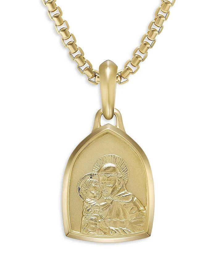 商品David Yurman|18K Yellow Gold Amulets St. Anthony Pendant,价格¥17200,第2张图片详细描述