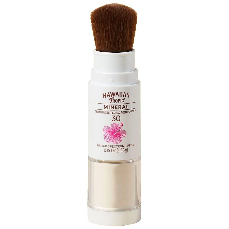 商品Hawaiian Tropic|Mineral Sunscreen Powder Brush SPF 30,价格¥193,第1张图片