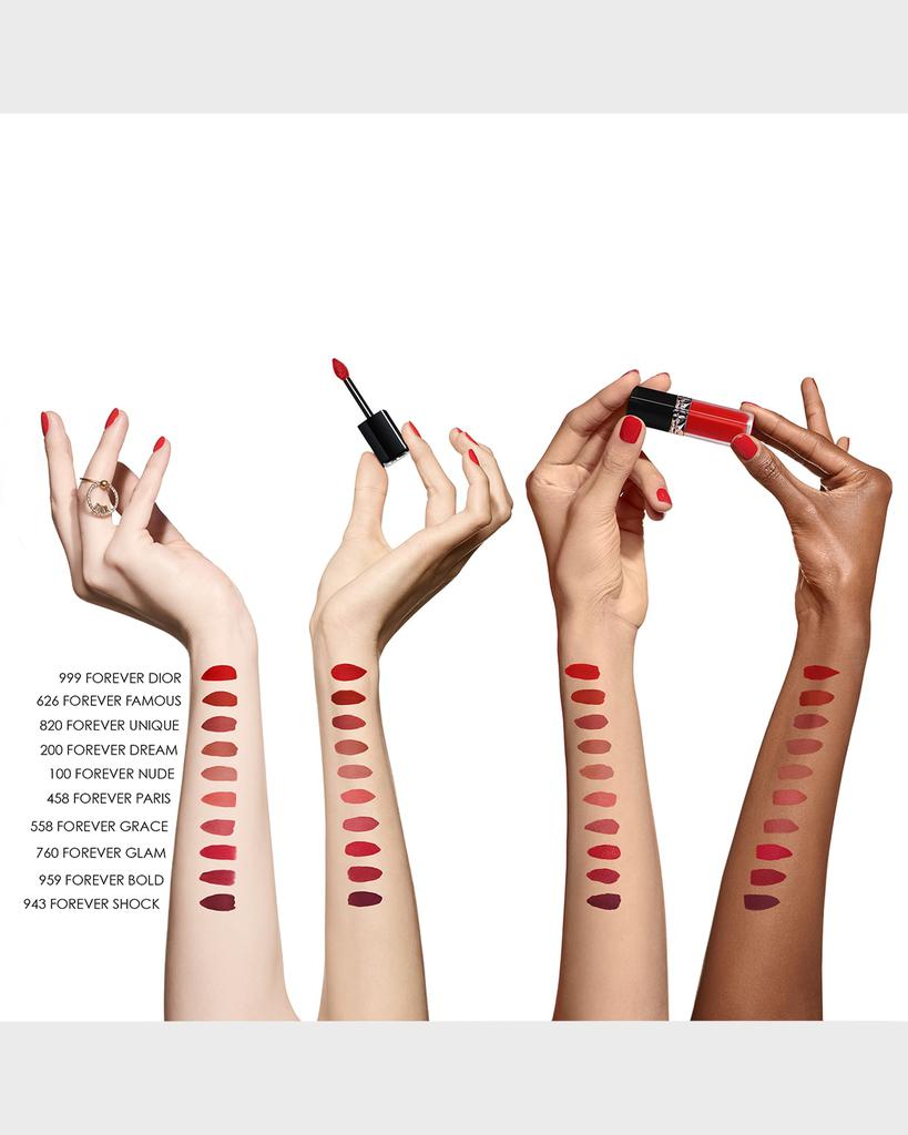 Rouge Dior Forever Liquid Transfer-Proof Lipstick商品第4张图片规格展示