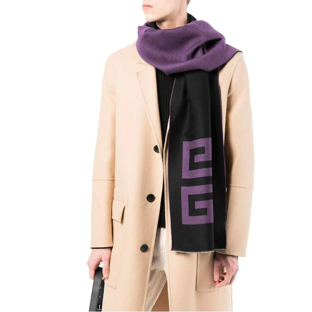 商品Givenchy|Givenchy 4G Logo Knitted Scarf,价格¥2632,第2张图片详细描述