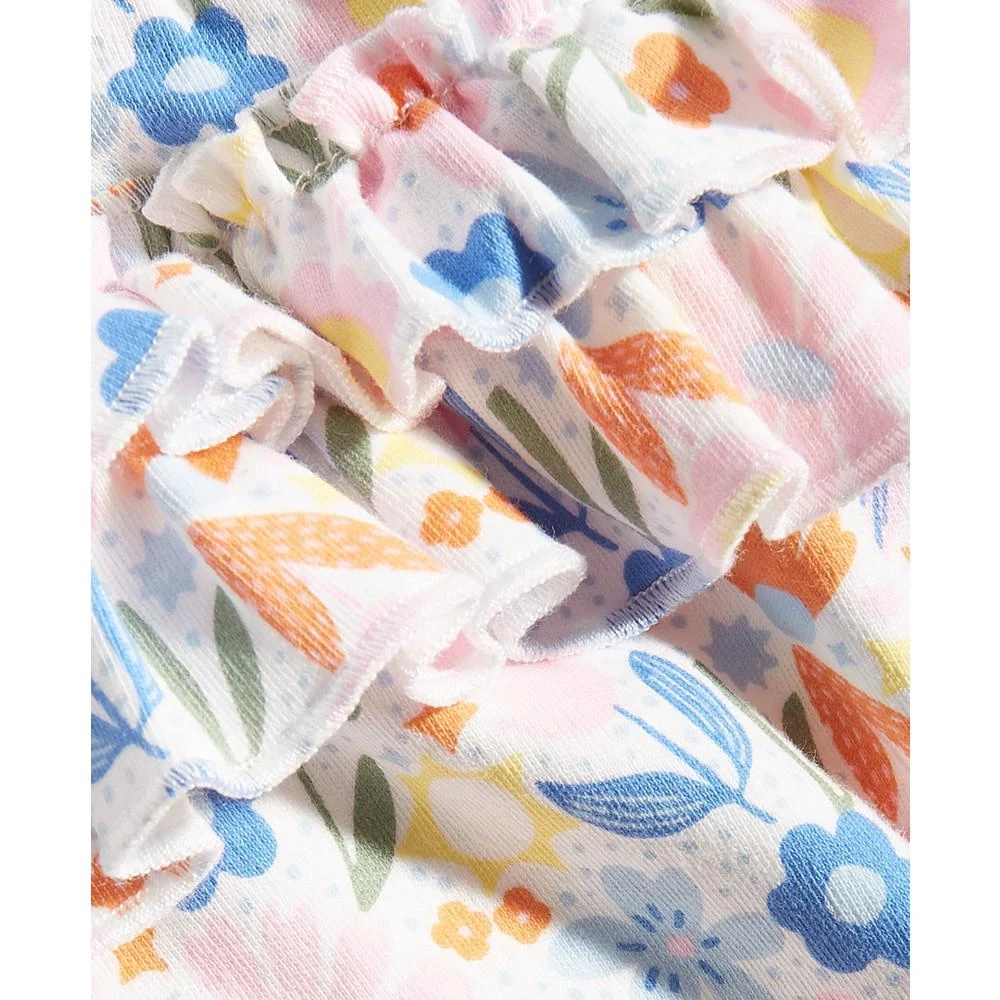 商品First Impressions|Baby Girls Floral Cotton Bloomer, Created for Macy's,价格¥37,第3张图片详细描述