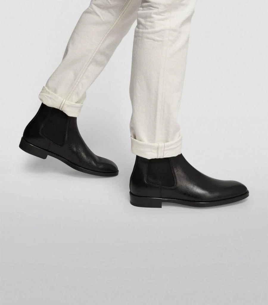 商品Tom Ford|Leather Robert Chelsea Boots,价格¥9867,第5张图片详细描述