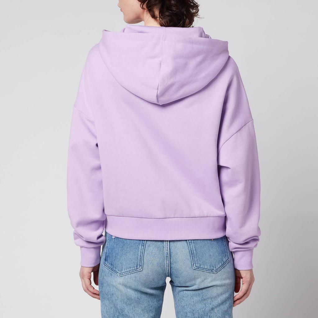 商品GUESS|Guess Women's Icon Hood Sweatshirt - Fresh Lilac,价格¥303,第4张图片详细描述