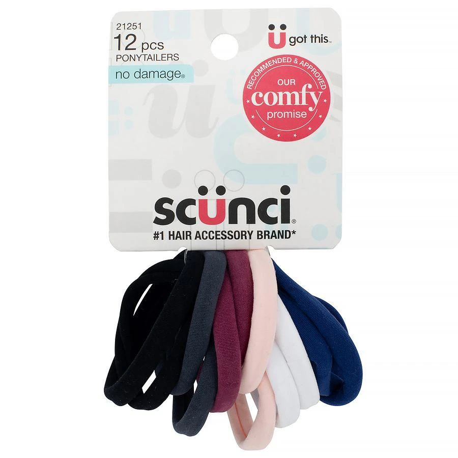 商品Scunci|Everyday & Active Skinny Ponytailer,价格¥32,第3张图片详细描述