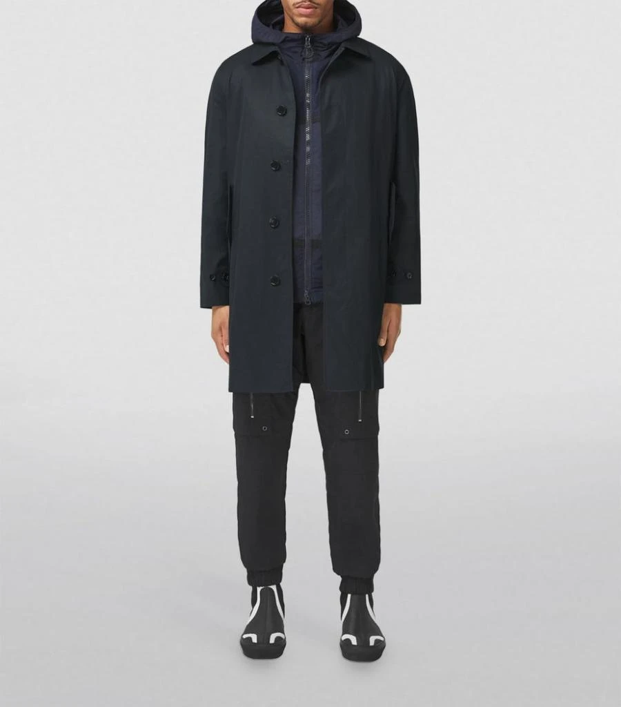 商品Burberry|Cotton Gabardine Car Coat,价格¥13908,第2张图片详细描述