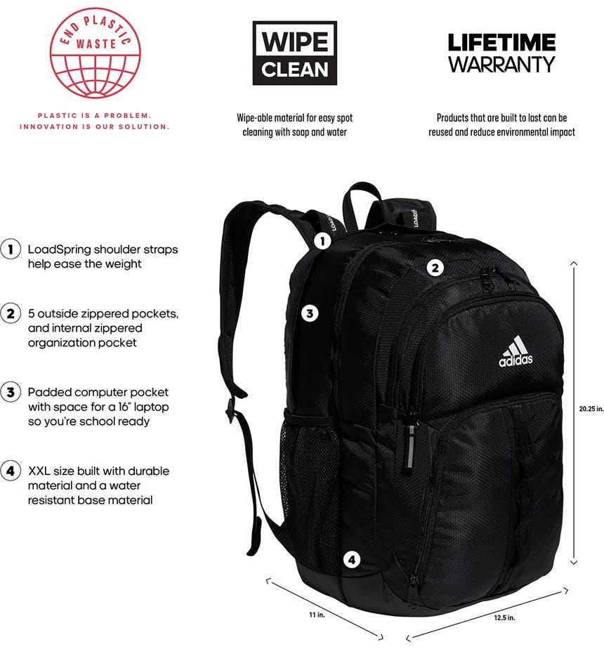 商品Adidas|Prime 6 Backpack,价格¥370,第7张图片详细描述