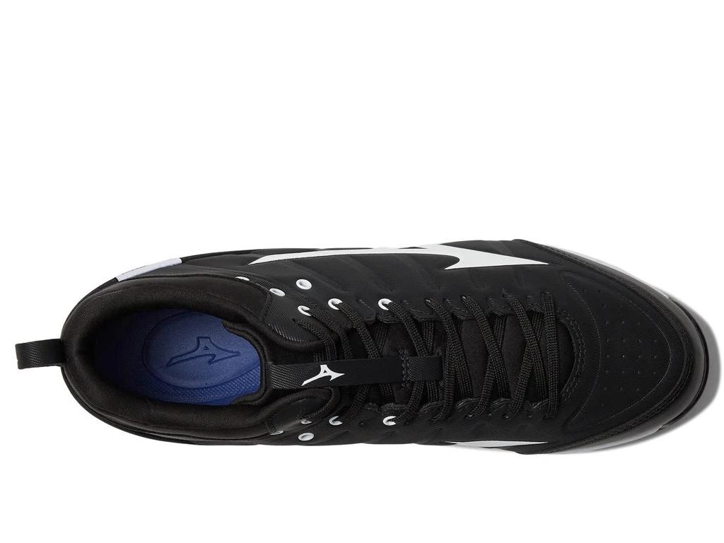 商品Mizuno|9 Spike™® Ambition 2 Mid Metal Baseball Cleat,价格¥586,第2张图片详细描述