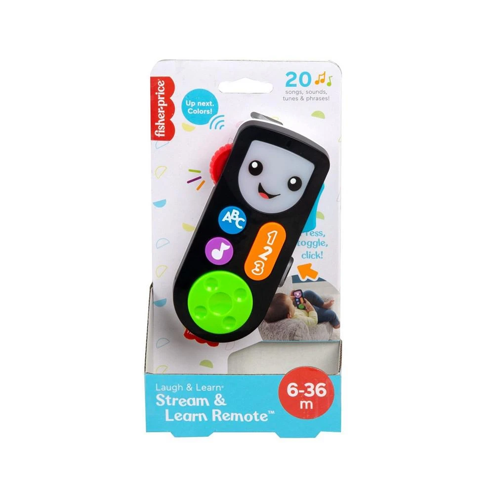 商品Fisher Price|Laugh Learn Stream Learn Remote,价格¥52,第2张图片详细描述