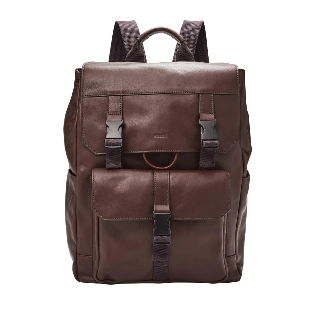 Fossil Fossil Men's Weston Leather Backpack 1