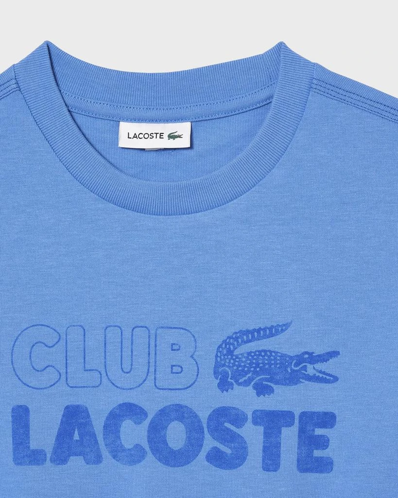 商品Lacoste|Girl's Club Lacoste T-Shirt Dress, Size 2-8,价格¥669,第3张图片详细描述