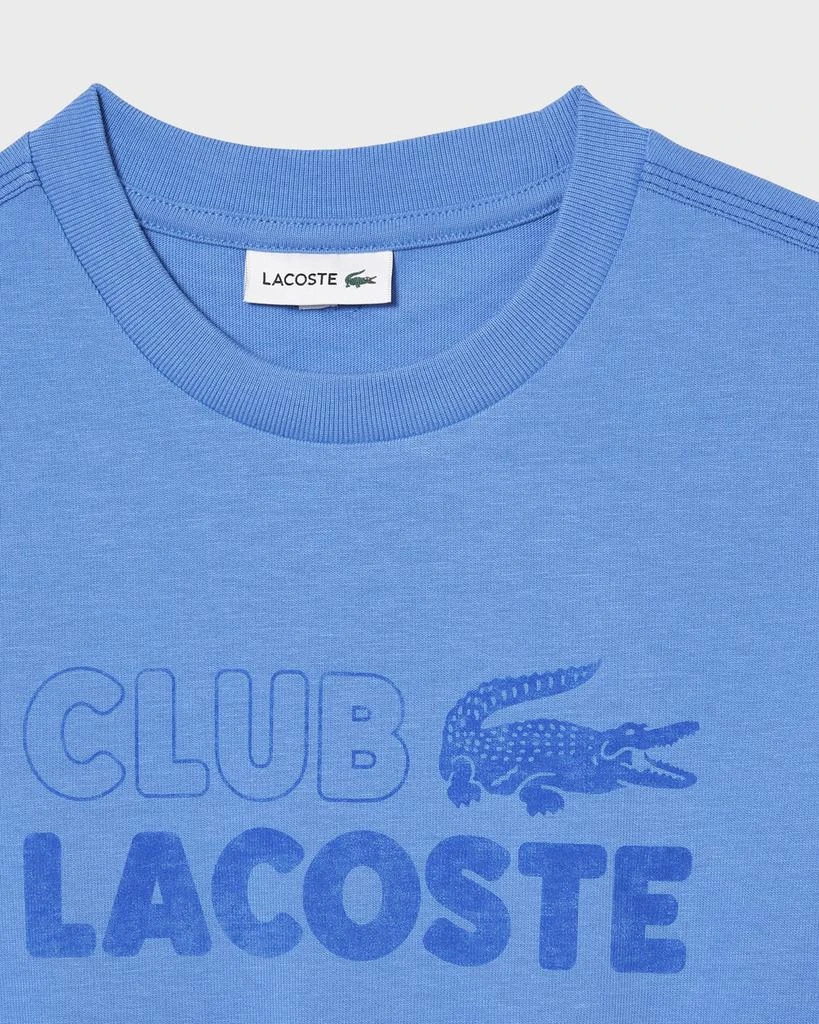 商品Lacoste|Girl's Club Lacoste T-Shirt Dress, Size 2-8,价格¥622,第3张图片详细描述