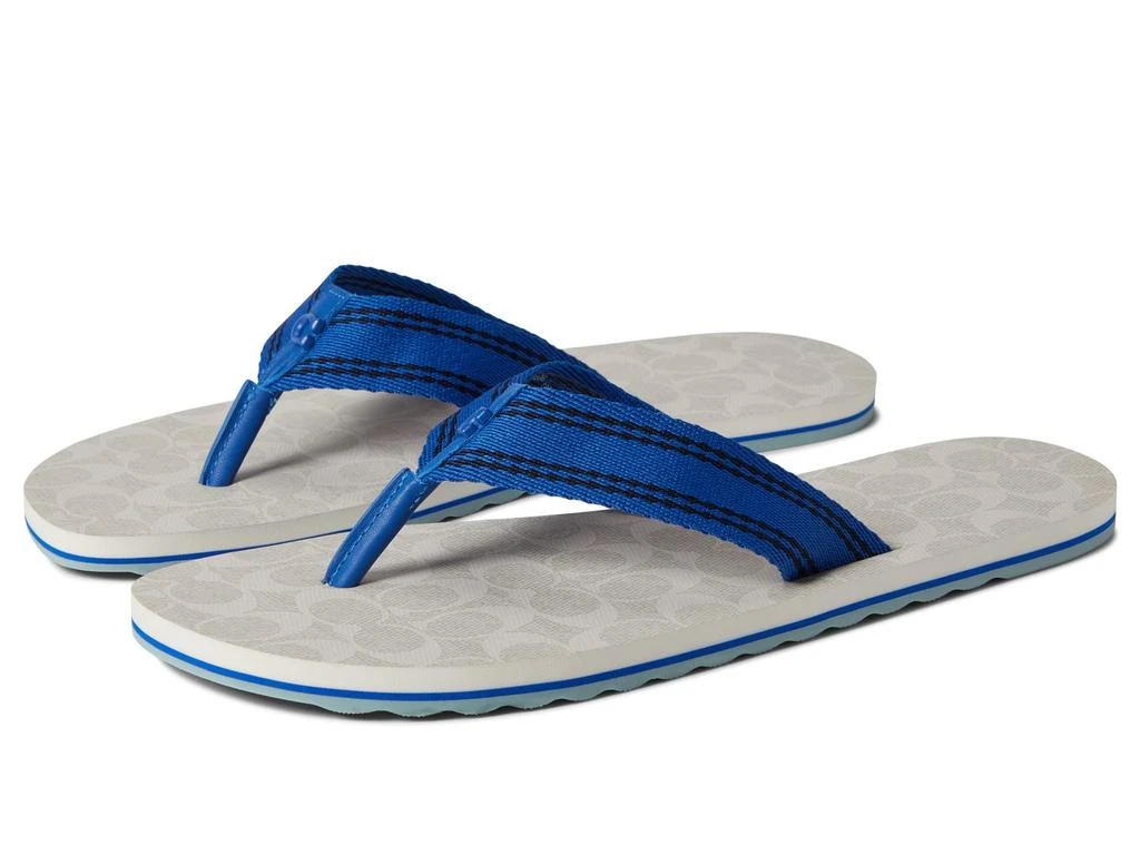 商品Coach|Signature Webbing Flip-Flop,价格¥643,第1张图片