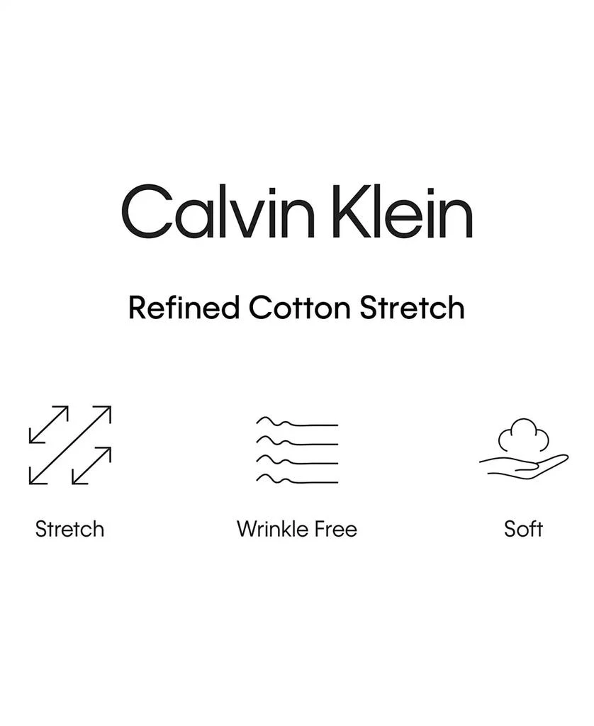 商品Calvin Klein|男士修身免烫衬衫,价格¥266,第5张图片详细描述