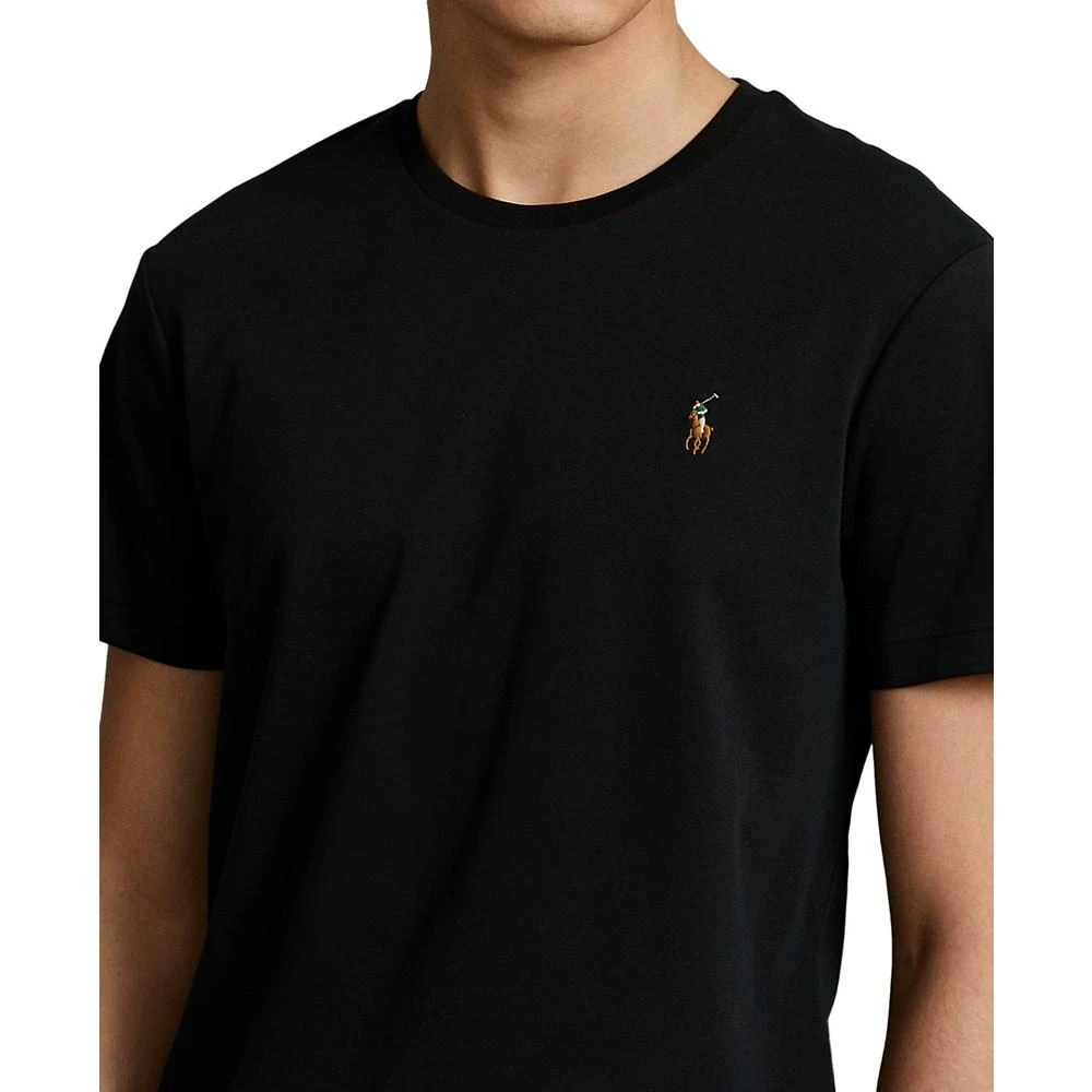 商品Ralph Lauren|Men's Custom Slim Fit Soft Cotton T-Shirt,价格¥514,第3张图片详细描述