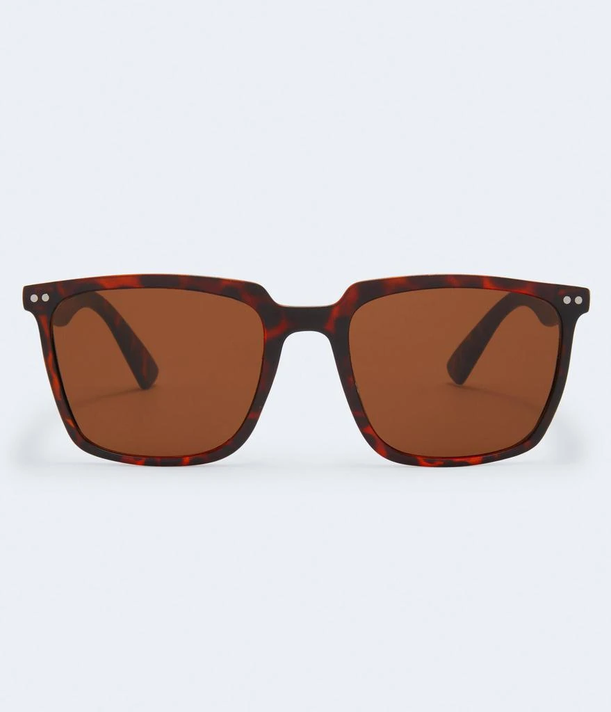 商品Aeropostale|Aeropostale Tortoiseshell Medium Square Sunglasses,价格¥64,第1张图片