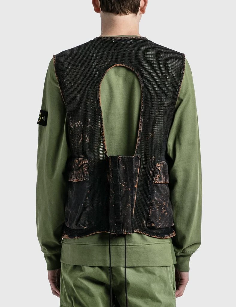 商品Stone Island|Cotton Ripstop Off-Dye OVD Vest,价格¥3373,第4张图片详细描述