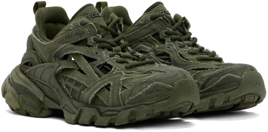 商品Balenciaga|Green Track 2.0 Open Sneakers,价格¥4285,第4张图片详细描述