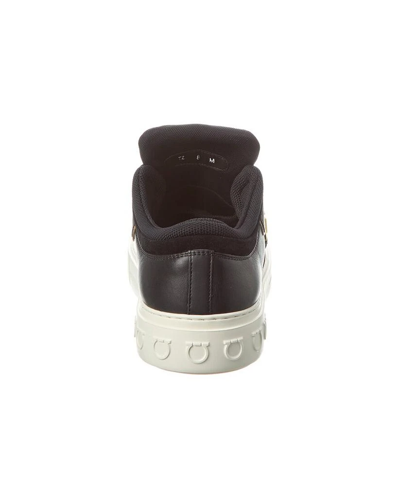 商品Salvatore Ferragamo|Ferragamo Beck Suede & Leather Sneaker,价格¥2133,第3张图片详细描述