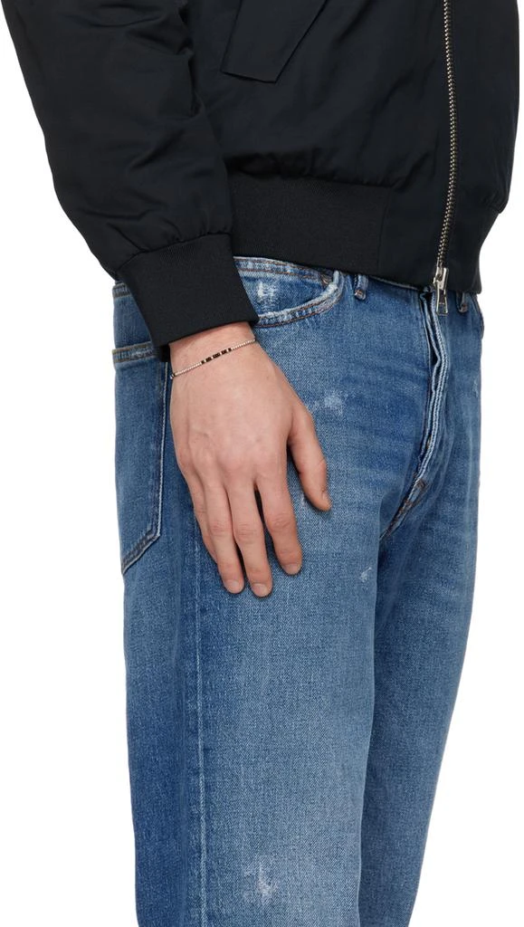 商品Numbering|Black & Silver #7999 Bracelet,价格¥487,第3张图片详细描述